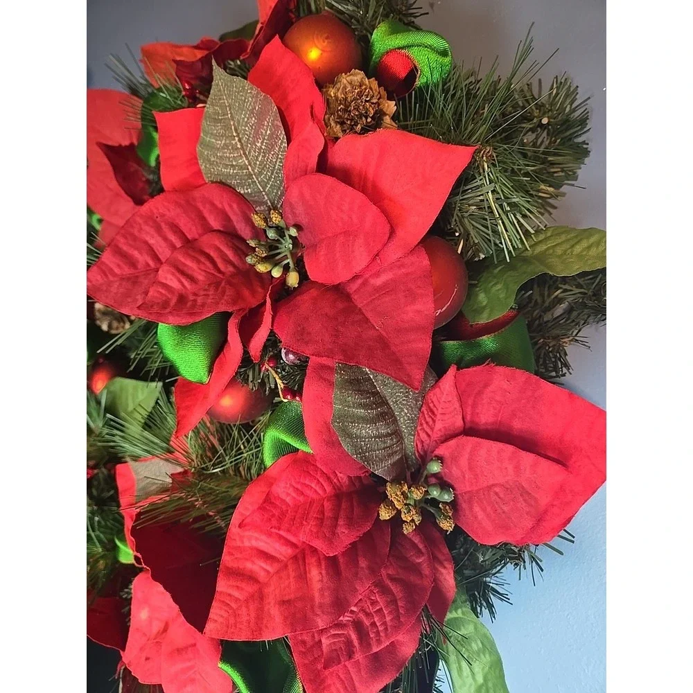 Christmas Wreath Front Door 21